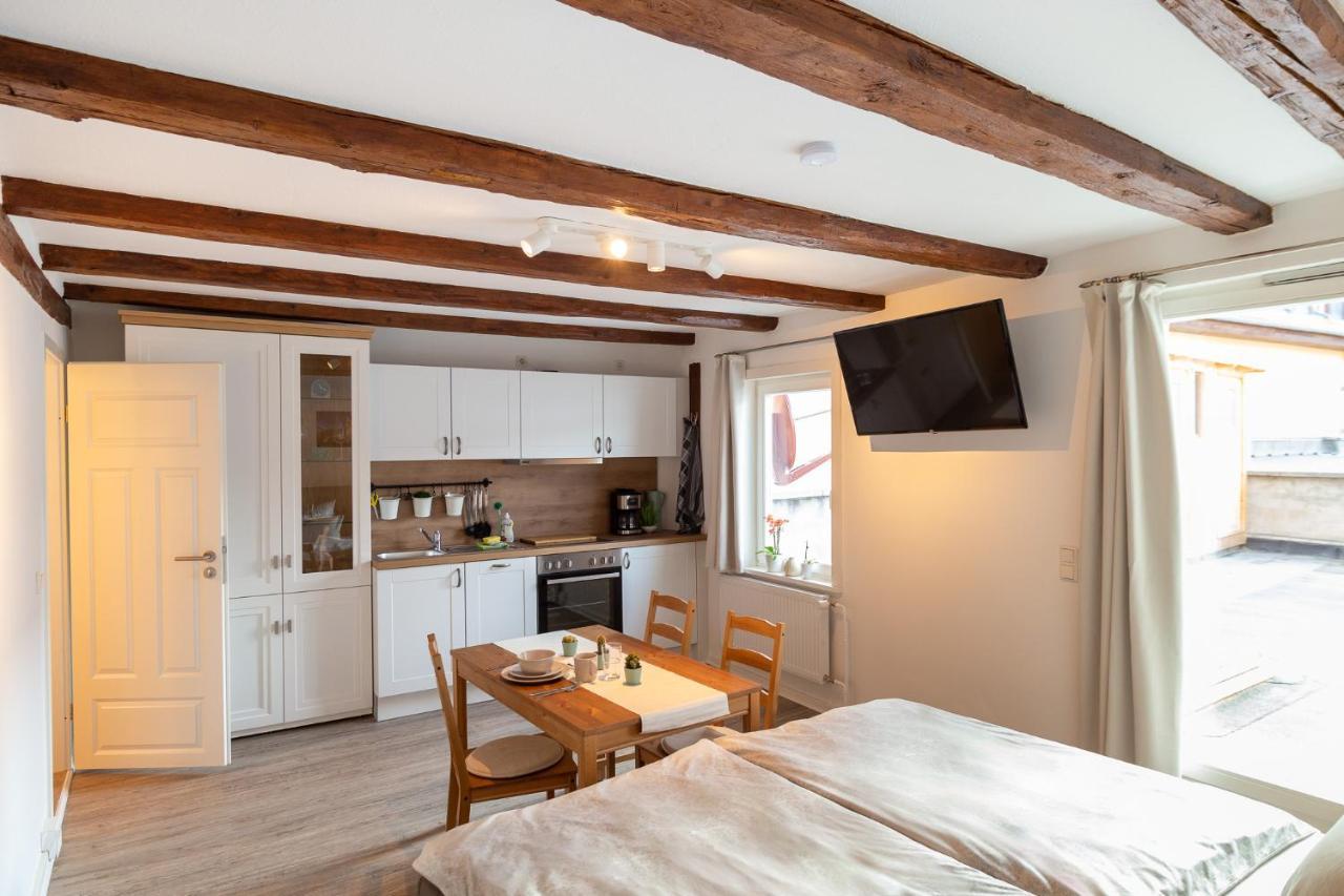 Ferienwohnung Zum Marktplatz 베르니게로데 외부 사진