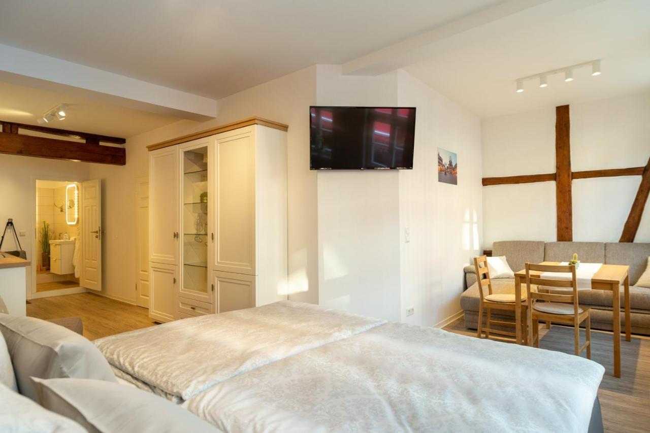 Ferienwohnung Zum Marktplatz 베르니게로데 외부 사진