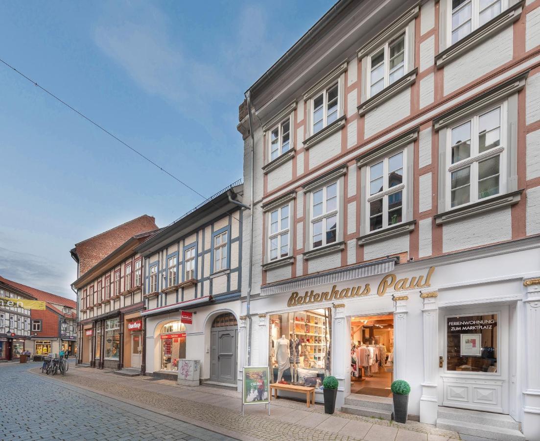 Ferienwohnung Zum Marktplatz 베르니게로데 외부 사진