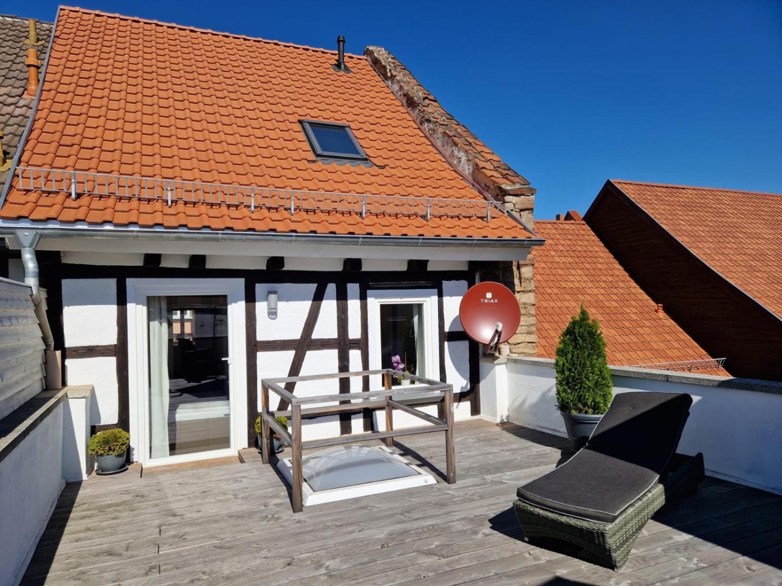Ferienwohnung Zum Marktplatz 베르니게로데 외부 사진